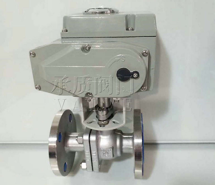 電動切斷球閥實物圖1 電動切斷球閥實物圖1