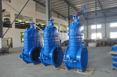 Z545X大口徑軟密封閘閥(圖) Z545X大口徑軟密封閘閥1