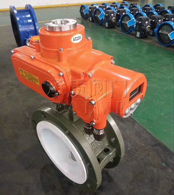 電動對夾式軟密封蝶閥(圖1) 電動對夾式軟密封蝶閥1