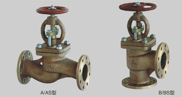 船用法蘭青銅截止止回閥(圖) 船用法蘭青銅截止止回閥