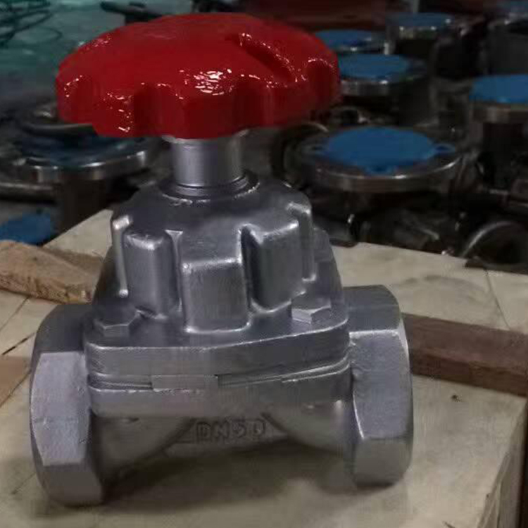 內螺紋隔膜閥實物圖2 內螺紋隔膜閥實物圖