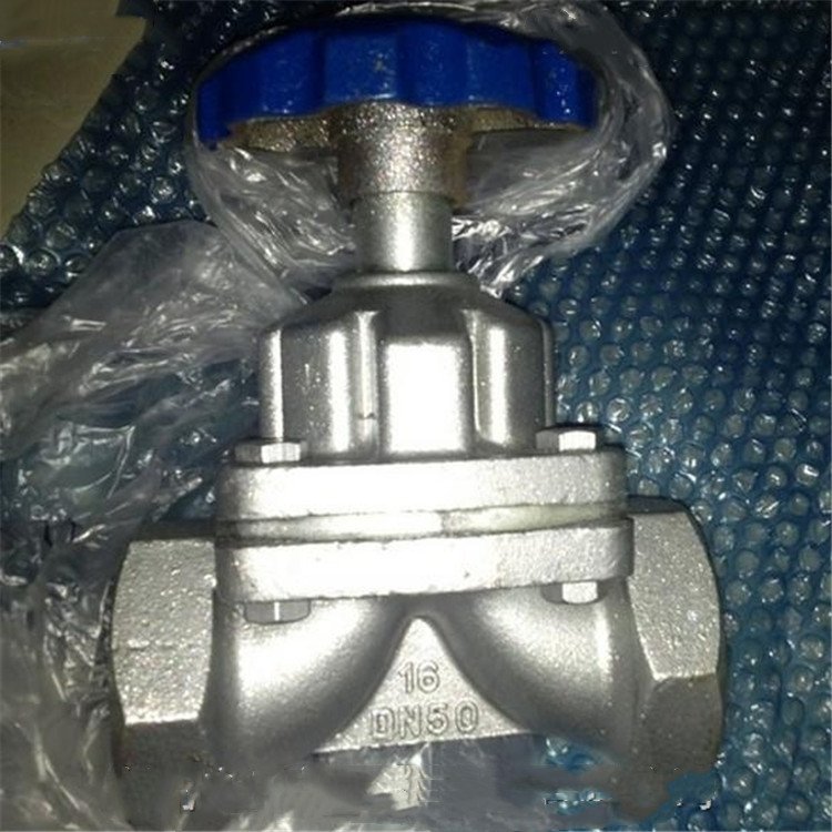 內螺紋隔膜閥實物圖1 內螺紋隔膜閥實物圖